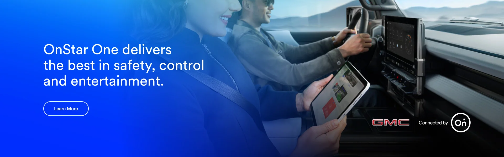 OnStar One delivers the best in safety, control and entertainment